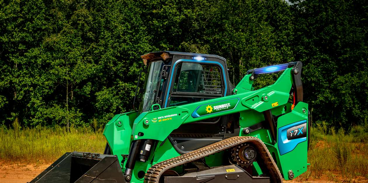 Sunbelt takes delivery of first electric loaders International