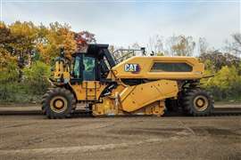 The RM800 is Caterpillar's largest road reclaimer