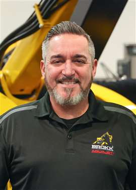 Jim Bennett, Manager of Brokk's new Canadian distribution centre.