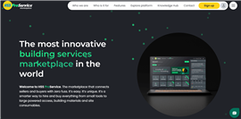 A screenshot of the ProService Marketplace website