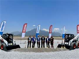 Groundbreaking ceremony for Bobcat Mexico manufacturing facility