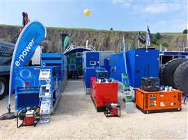 H2 gen set at Hillhead 2024