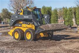 John Deere 334 P-tier skid-steer loader