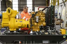 A Cat engine at a Selwood facility