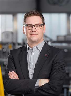 Stefan Pfetsch, managing director of Wacker Neuson