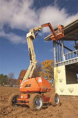 JLG articulating booms