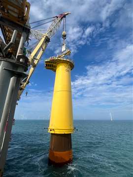 Jumbo Offshore transported and installed transition pieces at the Yunlin Offshore Wind Farm in Taiwan for client Yunneng Wind Power