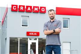 "Cramo" rental manager Dmitrijs Sazonovs 