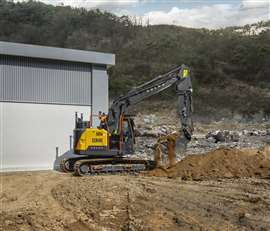 Volvo EC145 crawler excavator