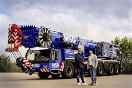 Liebherr LTM 1300-6.3 in MSG colours