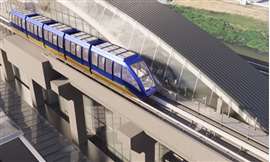 A digital rendering of the replacement AirTrain