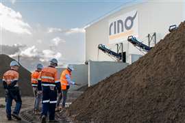 Rino Recycling's new wet and dry processing plant near Brisbane, Australia