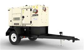 Caterpillar XQ20 mobile generator set