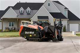 Ditch Witch's newest horizontal directional drill JT21 