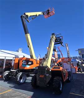 jlg, boom lift, articulated lift, electric lift, access equipment, world of concrete