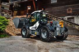 Photo showing Liebherr's new T 38-7s telehandler, which will be launched at Bauma (Photo: Liebherr)