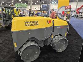 The  RTD-SC4 trench roller from Wacker Neuson. (Photo: KHL Group)