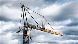 Liebherr 61 K fast erecting tower crane