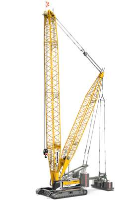 Liebherr LR 1300.2 SX lattice boom crawler crane 