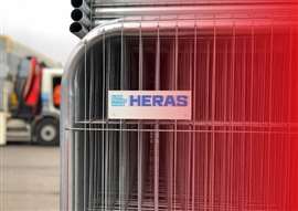 Photo of Heras mobile fencing. The UK business has been acquired by Altrad Generation. ( (Photo: Altrad)