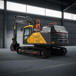 At Bauma Munich Volvo CE will only be displaying electric models, including the EC230 Electric