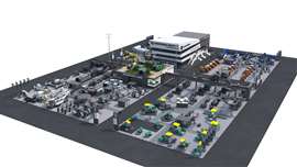 Wirtgen's booth at Bauma 2025. Image: Wirtgen 