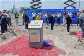 Sinoboom breaks ground at Mexican factory