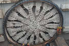 TBM breakthrough at Guangzhou Haizhu Bay Tunnel project