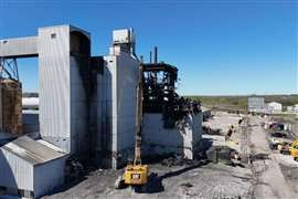 VIDEO: Sessler brings down New York’s Massena East Paste Plant