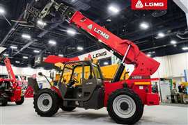 First telehandler produced by LGMG in Mexico