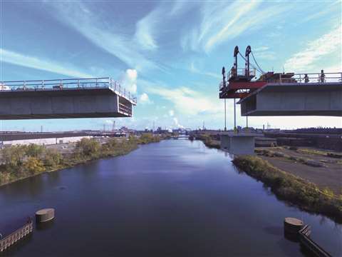 Cantilever Segmental Bridge Lift